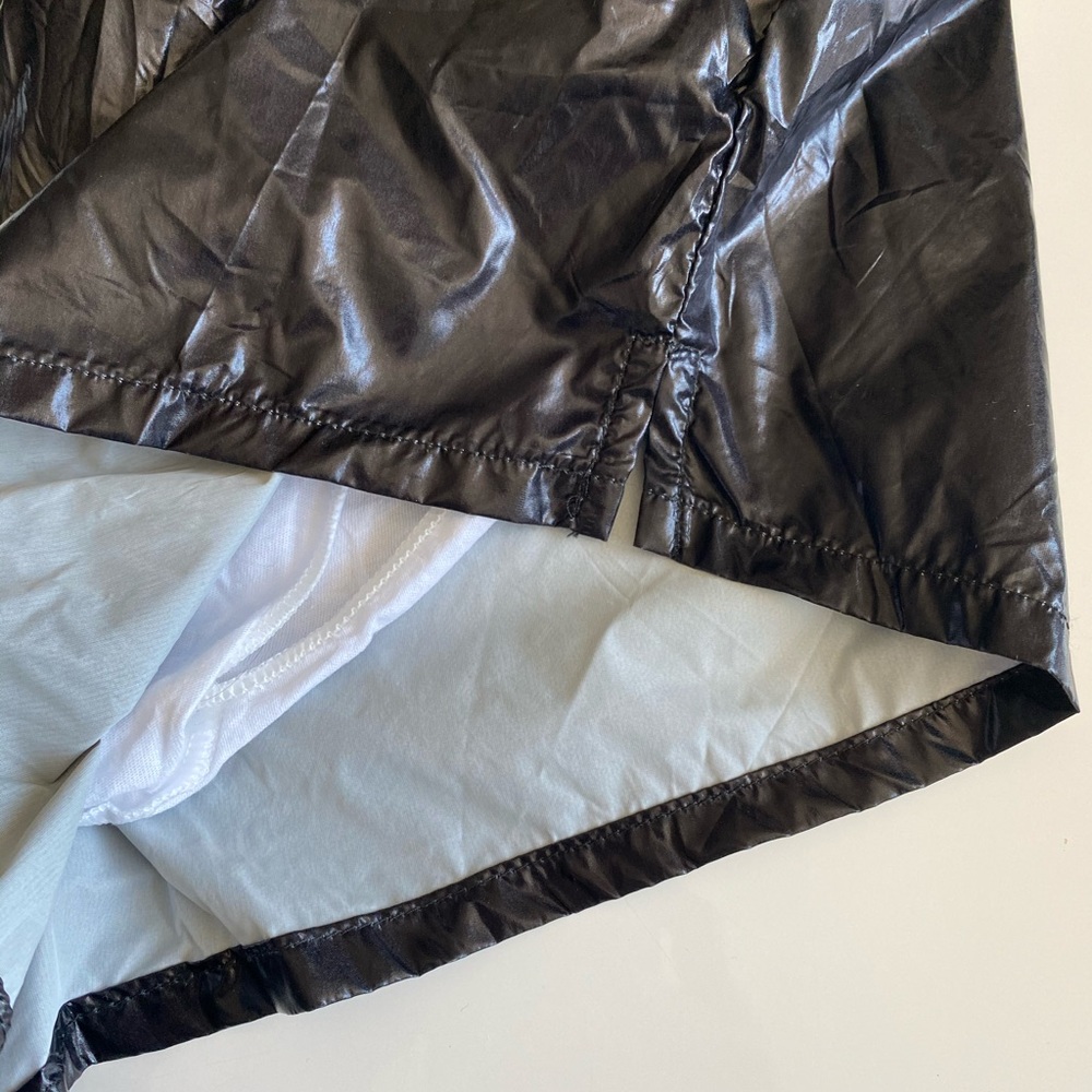 BNWT American Apparel Shiny Sun Short Black Foil - Picture 3 of 8